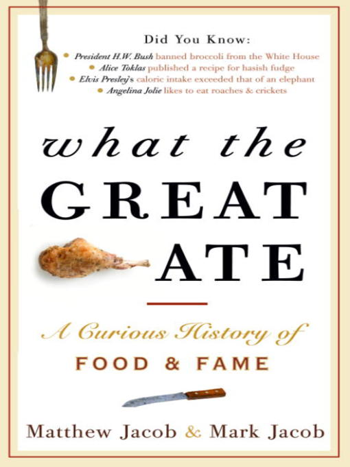 Title details for What the Great Ate by Matthew Jacob - Wait list